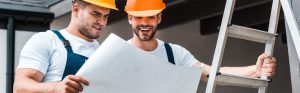 ouvriers sur chantier